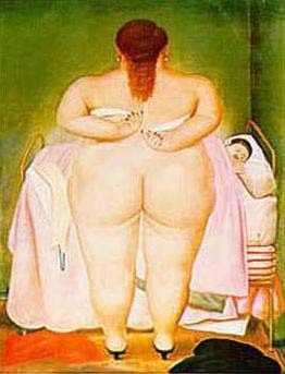 The morning after by Botero Fernando Oil Painting reproduction