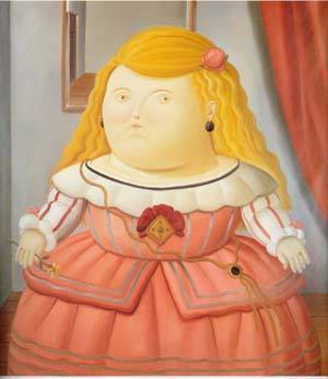 after velazquez 1988 by Botero Fernando Oil Painting reproduction
