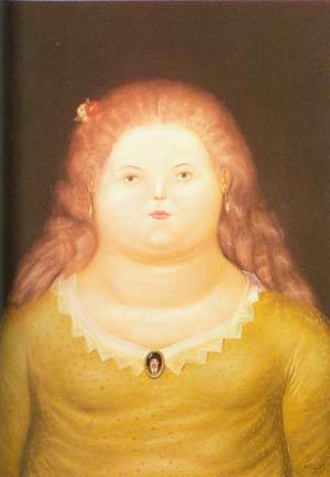 delfina 1972 by Botero Fernando Oil Painting reproduction