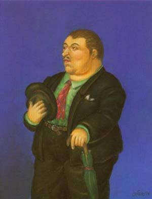 man 1994 by Botero Fernando Oil Painting reproduction