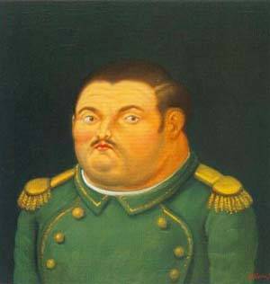 general 1996 by Botero Fernando Oil Painting reproduction
