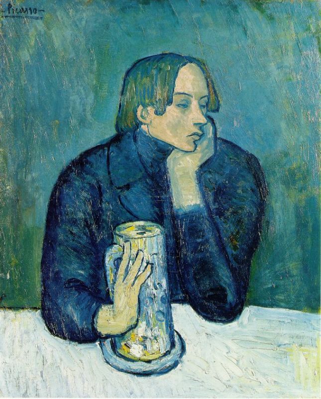 Portrait of Jaime Sabartes by Picasso, Pablo Oil Painting reproduction