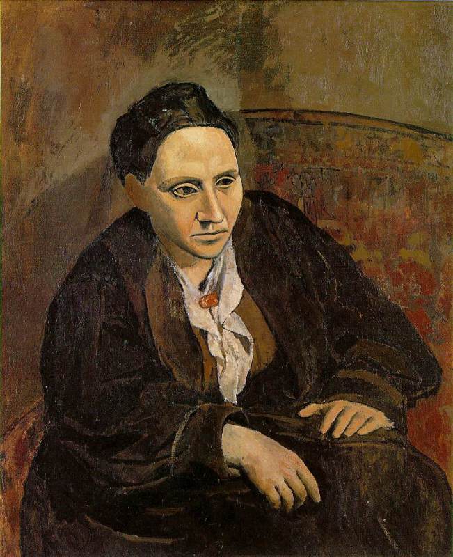 Gertrude Stein  1906 by Picasso, Pablo Oil Painting reproduction