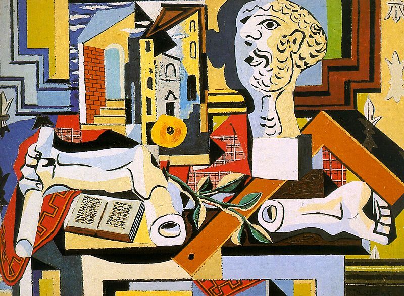 Studio with Plaster Head, 1925 by Picasso, Pablo Oil Painting reproduction