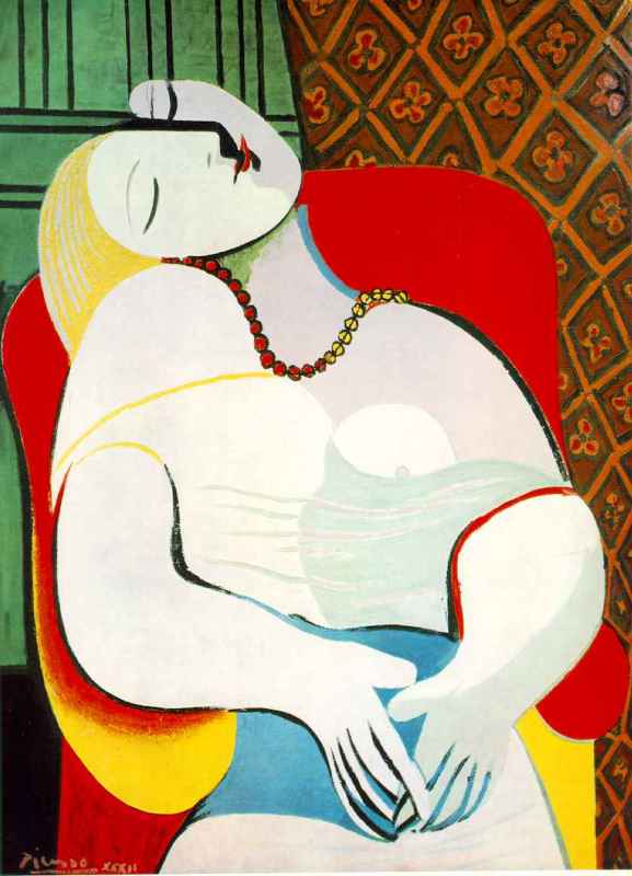 The Dream  1932 by Picasso, Pablo Oil Painting reproduction