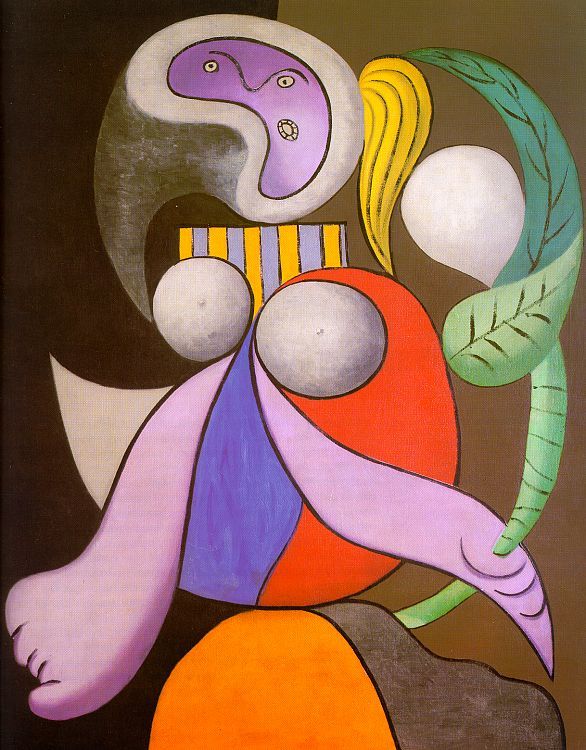 Woman with a Flower, 1932 by Picasso, Pablo Oil Painting reproduction