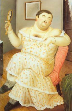 melancholia 1989 by Botero Fernando Oil Painting reproduction