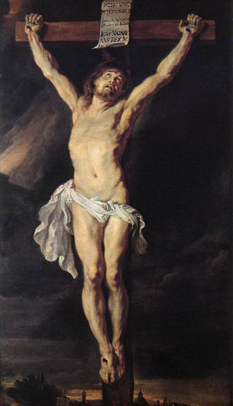The Crucified Christ by Rubens,Pieter Pauwel Oil Painting reproduction