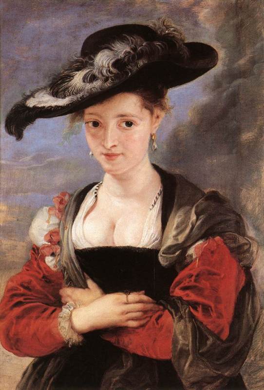 The Straw Hat by Rubens,Pieter Pauwel Oil Painting reproduction