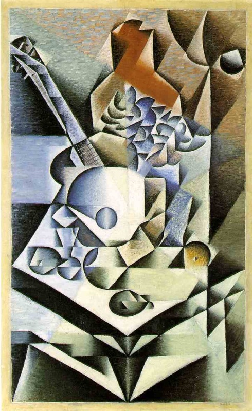 Still Life with Flowers by Gris Juan Oil Painting reproduction