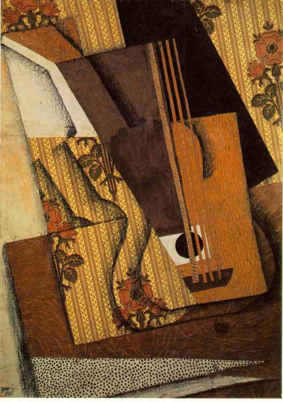 The Guitar by Gris Juan Oil Painting reproduction