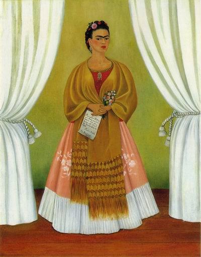 Between the Courtains,1937 by Kahlo,Frida Oil Painting reproduction