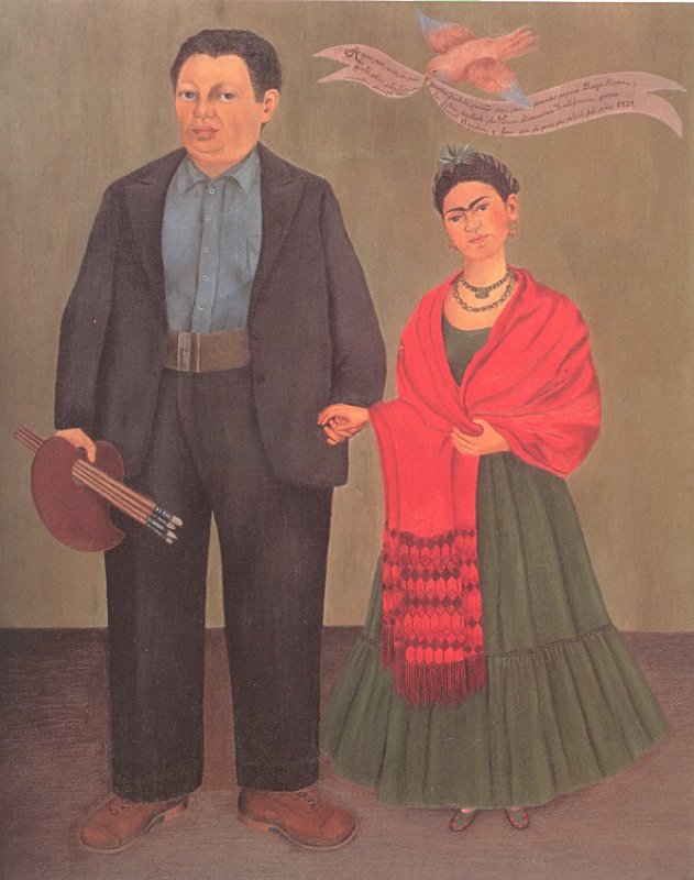 Frida Kahlo and Diego Rivera   1931by Kahlo,Frida Oil Painting reproduction