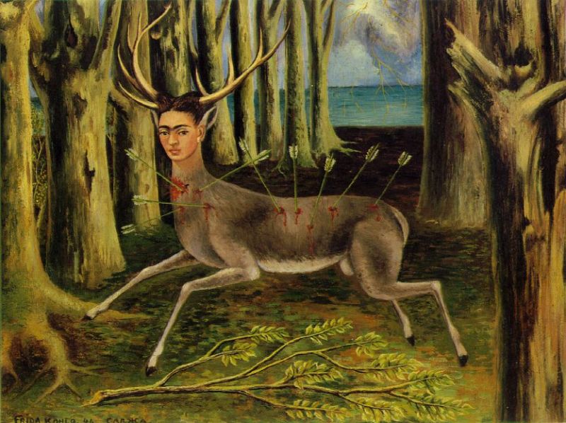 The Little Deer  1946 by Kahlo,Frida Oil Painting reproduction