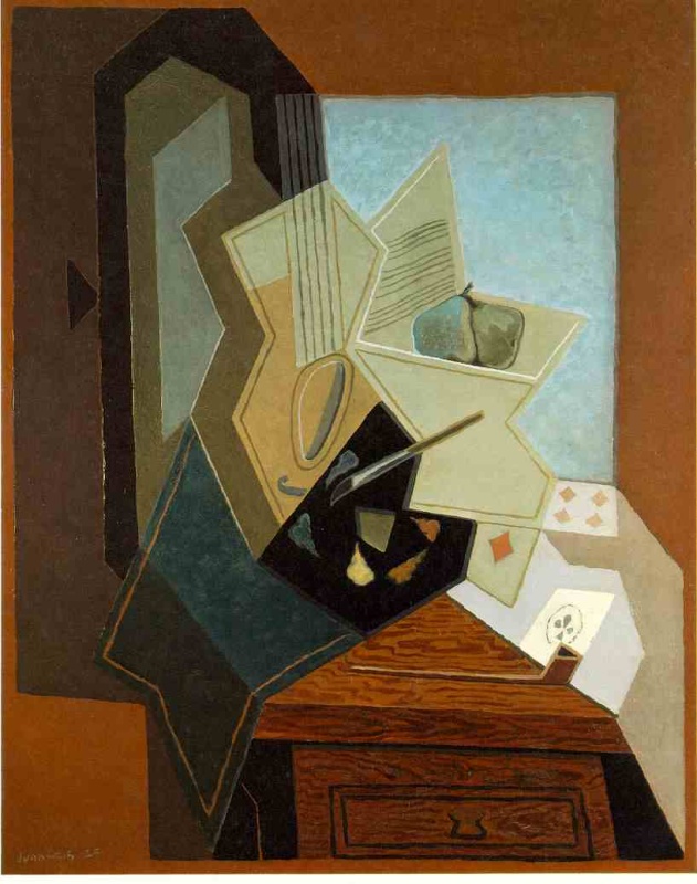 The Painter's Window by Gris Juan Oil Painting reproduction