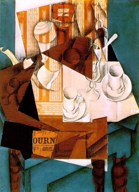 Breakfast  1914   by Gris Juan Oil Painting reproduction
