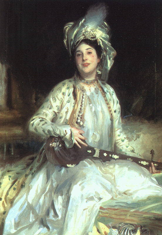 Almina, Daughter of Asher Wertheimer, 1908 by Sargent, John Singer Oil Painting reproduction