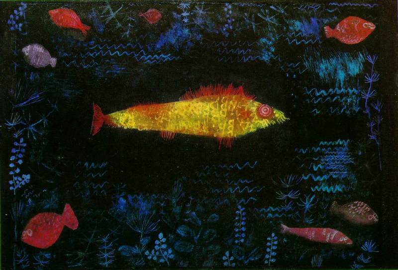 The Goldfish  1925 by Klee,Paul Oil Painting reproduction