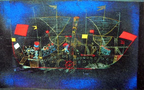 Abenteuerschiff by Klee,Paul Oil Painting reproduction