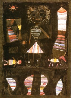 Puppet Theatre 1923  by Klee,Paul Oil Painting reproduction