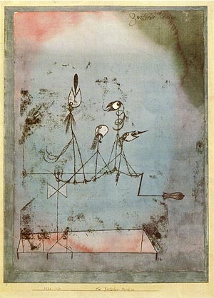 Twittering Machine 1922 by Klee,Paul Oil Painting reproduction