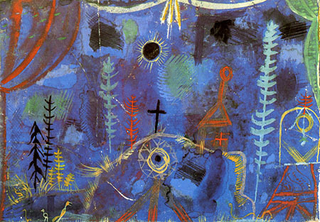 Hermitage 1918 by Klee,Paul Oil Painting reproduction