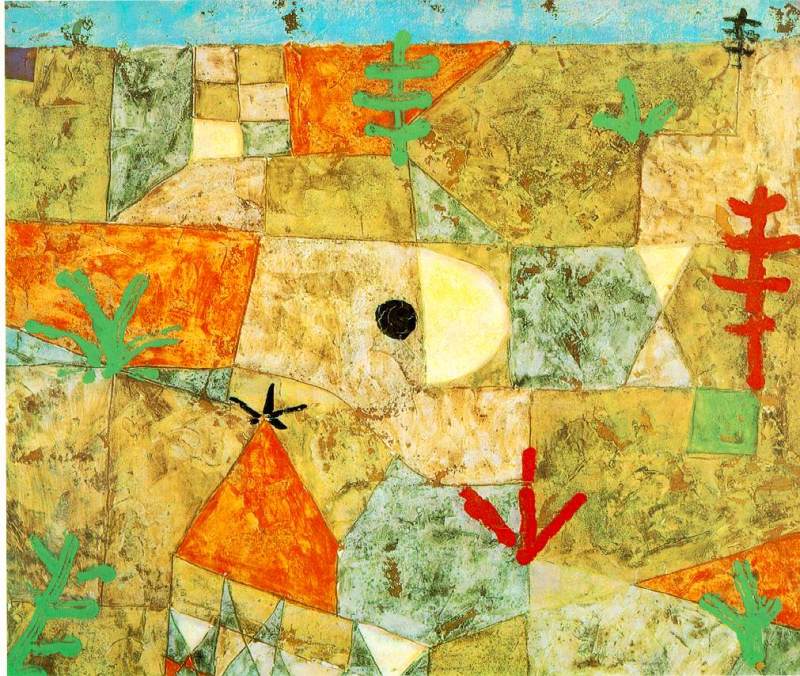 Southern Gardens  1936  by Klee,Paul Oil Painting reproduction