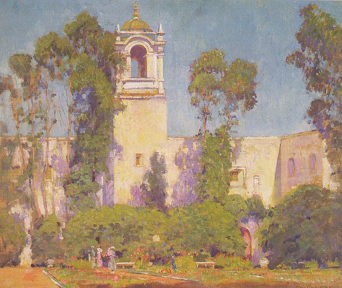 The Court of Montazuma 1922 Alson Skinner ClarkOil Painting reproduction