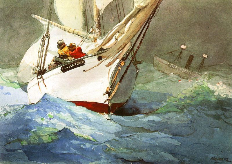 Diamond Shoal, 1905 by Winslow Homer Oil Painting reproduction