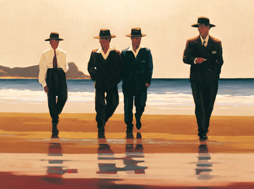 The Billy Boys by Jack Vettriano Oil Painting reproduction