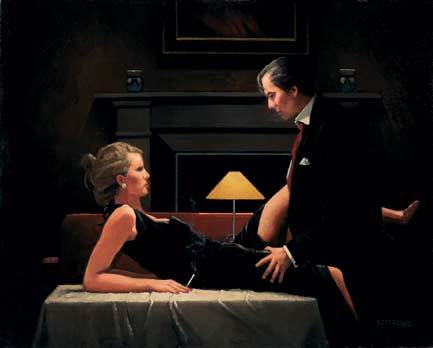 Passion Overflow by Jack Vettriano Oil Painting reproduction