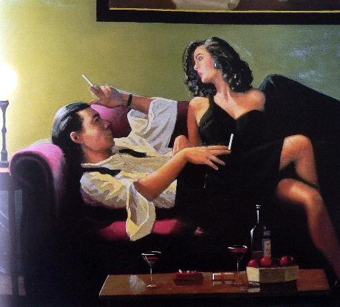 After Midnight by Jack Vettriano Oil Painting reproduction