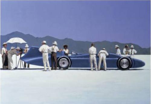 Bluebird at Bonneville by Jack Vettriano Oil Painting reproduction