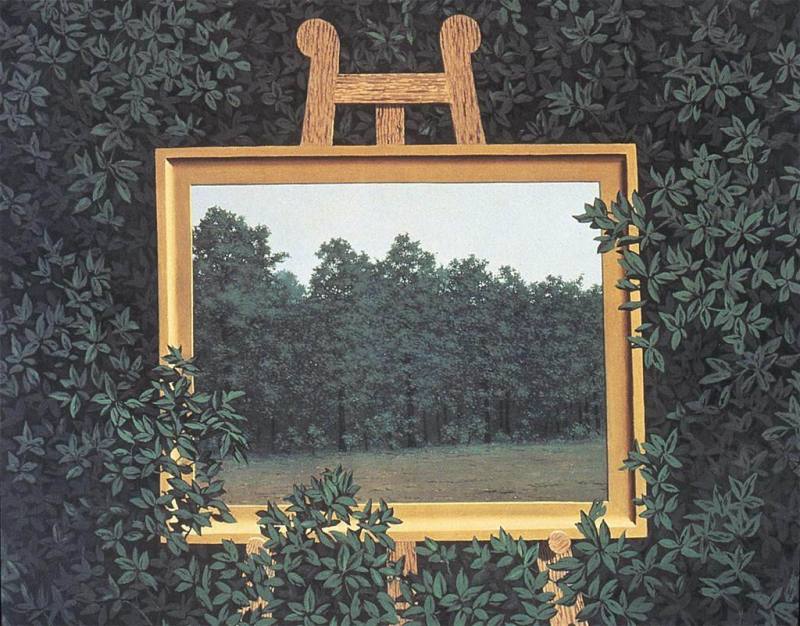 The Waterfall by Magritte Renee  Oil Painting reproduction