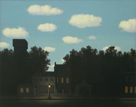 The Empire of Light, II. 1950 by Magritte Renee  Oil Painting reproduction