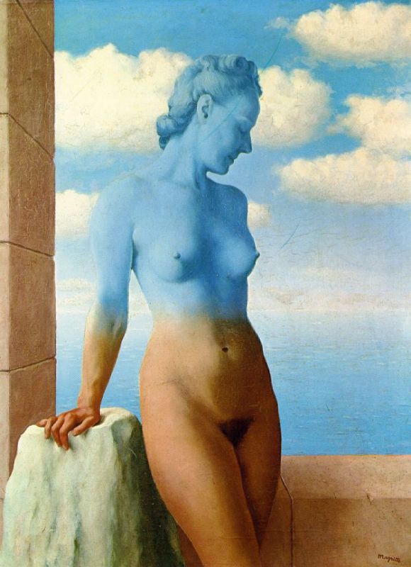 Painted Plaster Mask  1935 by Magritte Renee  Oil Painting reproduction