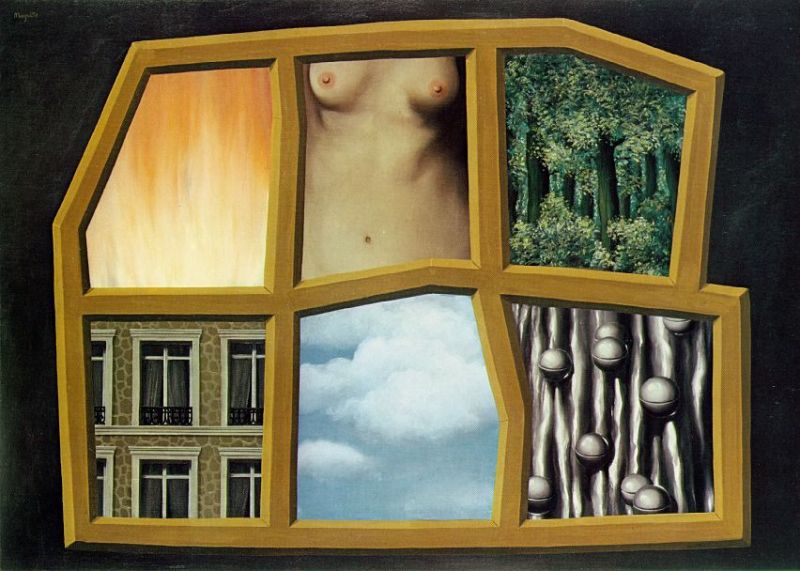 The Six Elements 1928 by Magritte Renee  Oil Painting reproduction