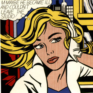 M-Maybe by Roy Lichtenstein Oil Painting reproduction
