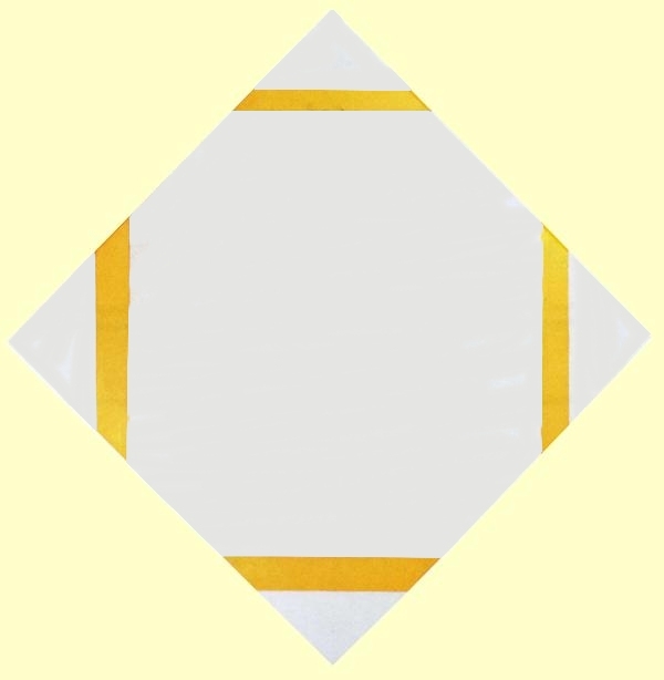 Composition with Yellow Lines - Compositie met gele lijnen. 1933 by Piet Mondrian Oil Painting reproduction