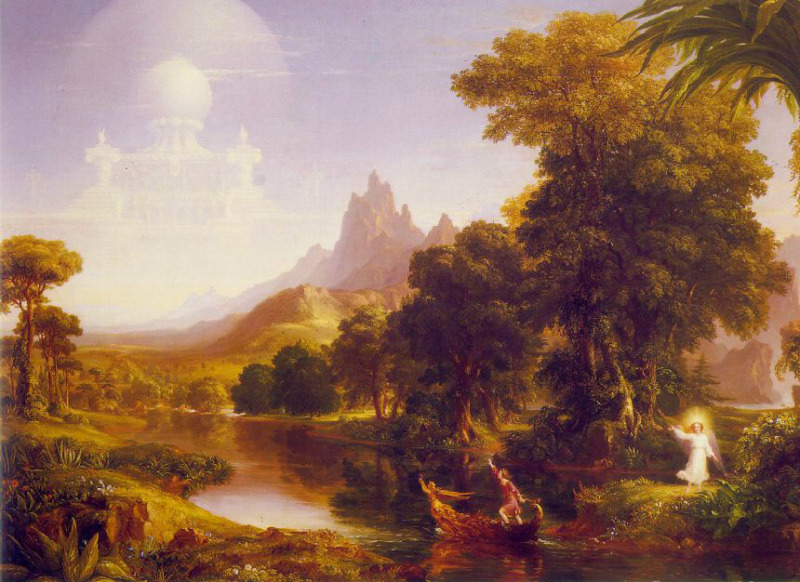 The Voyage of Life, Youth  1839   by Thomas Cole Oil Painting reproduction