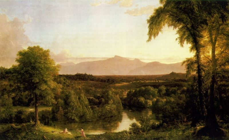 View on the Catskill - EView on the Catskill - Early Autumn  1837 by Thomas Cole Oil Painting reproduction