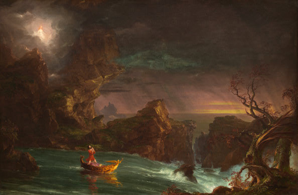The Voyage of Life- Manhood, 1842 by Thomas Cole Oil Painting reproduction