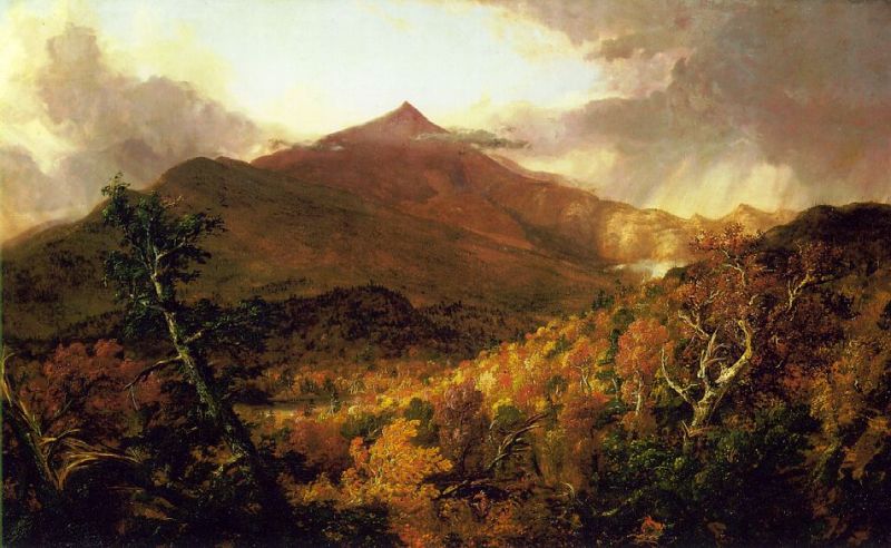 Schroon Mountain, Adirondacks  1838 by Thomas Cole Oil Painting reproduction