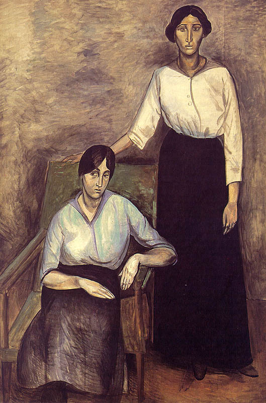 The Two Sisters  1913 by Andre Derain Oil Painting reproduction
