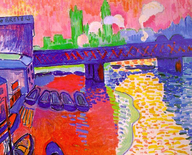 Charing Cross Bridge  1906 by Andre Derain Oil Painting reproduction