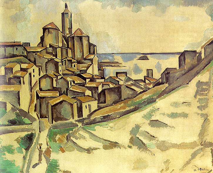 Landscape at Cadaques 1910 by Andre Derain Oil Painting reproduction