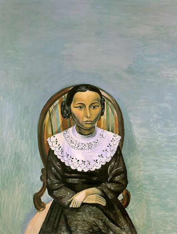 Portrait of a Young Girl in Black  1914  by Andre Derain Oil Painting reproduction