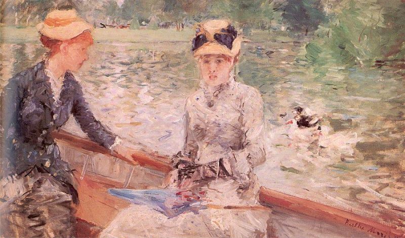 Summer's Day  1879  by Berthe Morisot Oil Painting reproduction