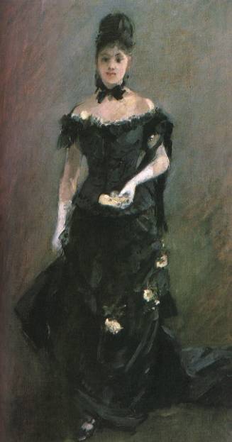 Figure of a Woman  1875-76 by Berthe Morisot Oil Painting reproduction
