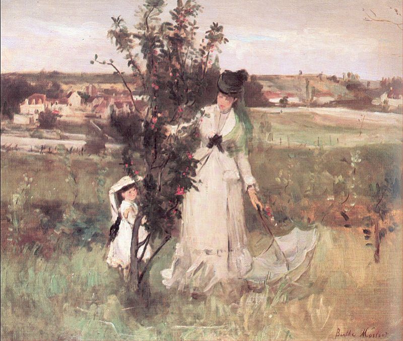 Hide and Seek  1873 by Berthe Morisot Oil Painting reproduction